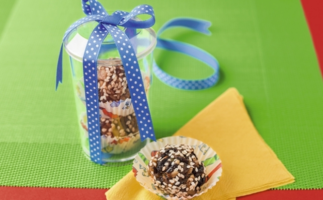Bombitas de granola